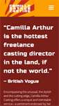 Mobile Screenshot of camillaarthurcasting.com